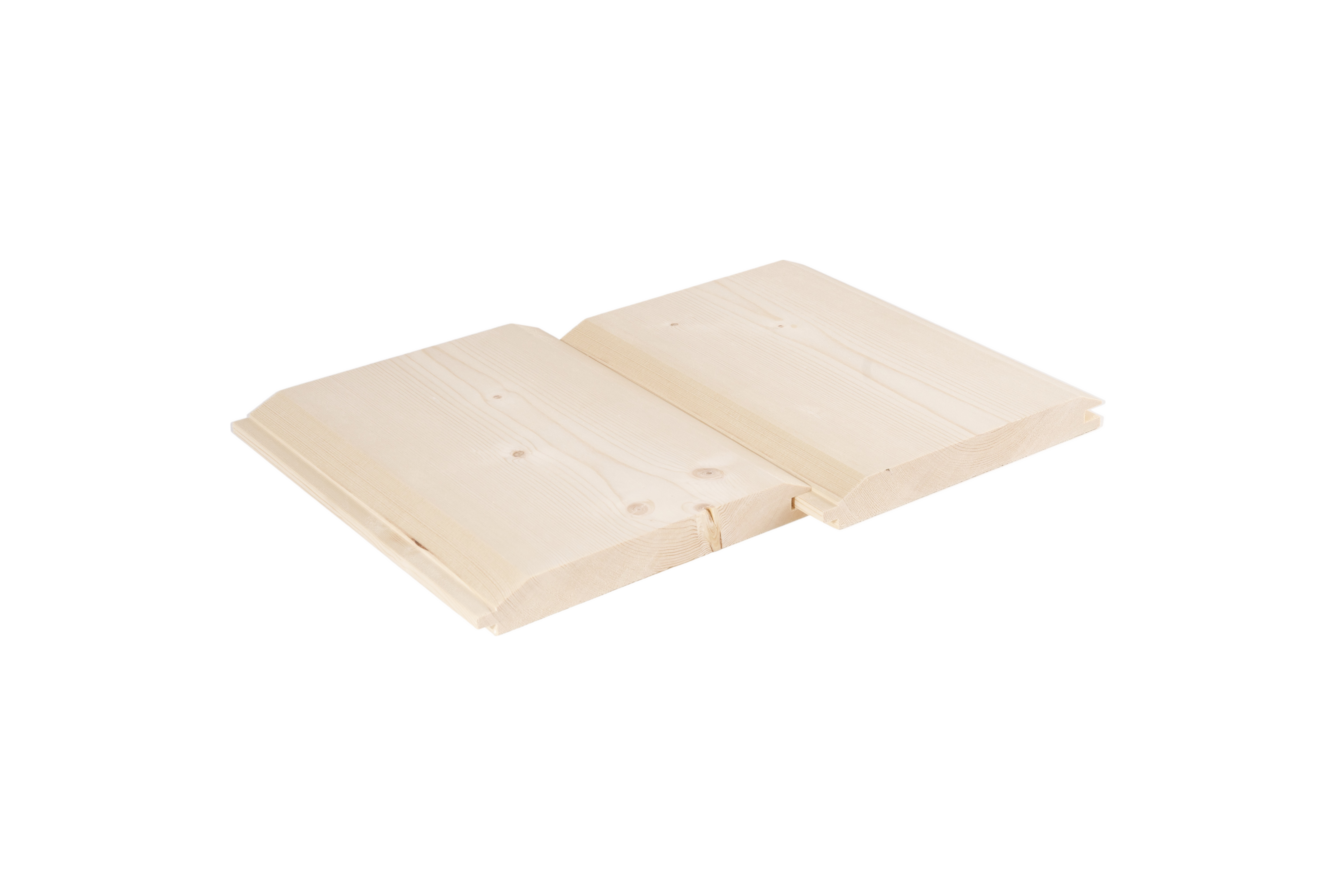 Deska elewacyjna świerk 28x225mm imitacja bala miniatura 2